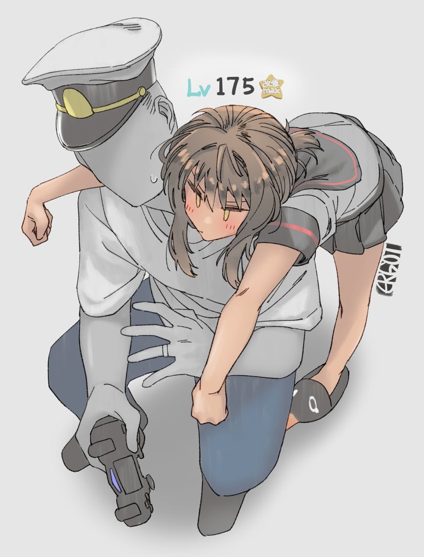 admiral, fubuki, fubuki kai ni, and failure penguin (kantai collection) drawn by ergot