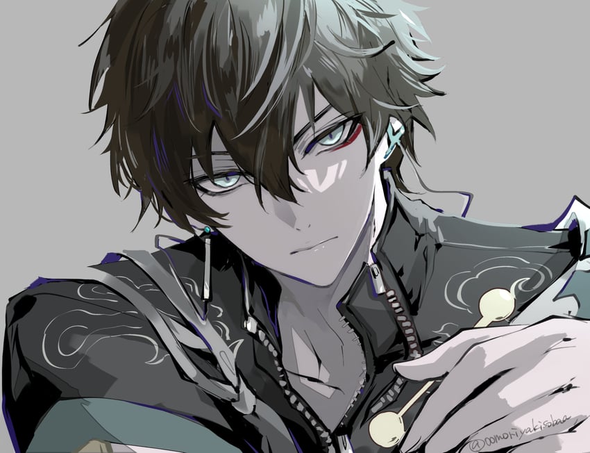dan heng (honkai and 1 more) drawn by mori_morii