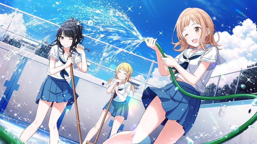 hachimiya meguru, sakuragi mano, and kazano hiori (idolmaster and 1 more)