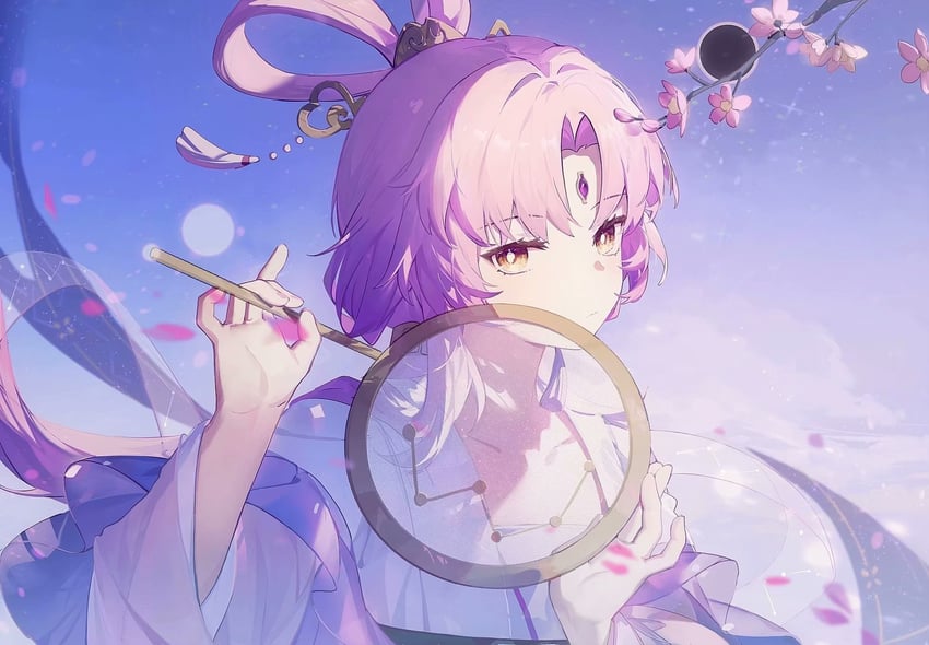 fu xuan (honkai and 1 more) drawn by daokouniao