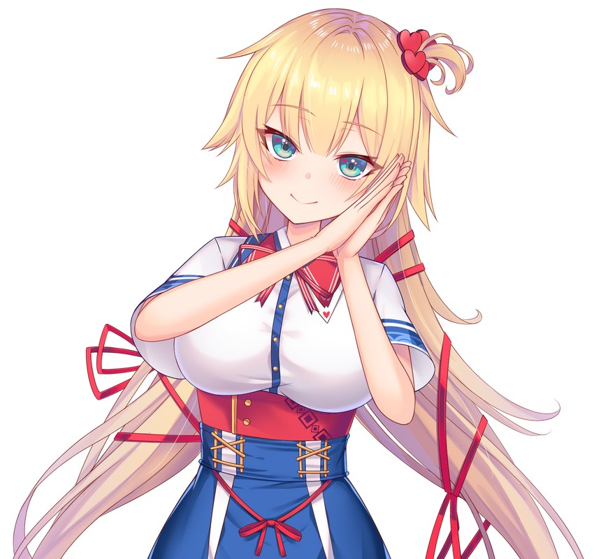 akai haato (hololive) drawn by yoshiheihe