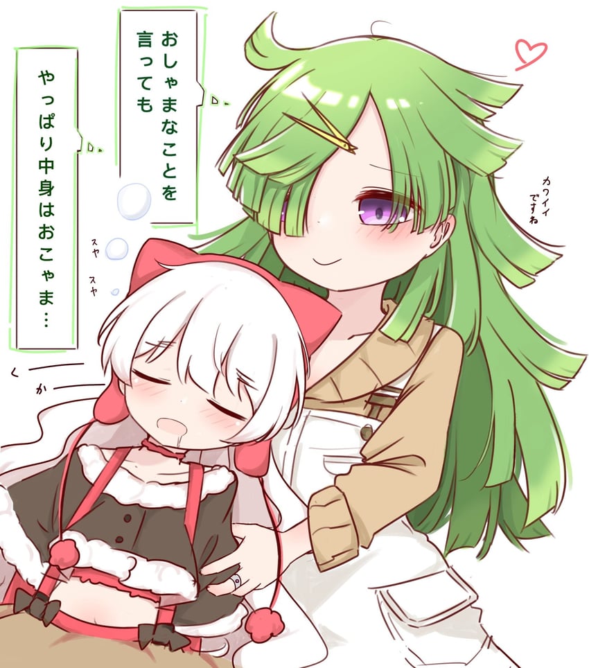 momoe nagisa and aki mabayu (mahou shoujo madoka magica and 1 more) drawn by omugiri