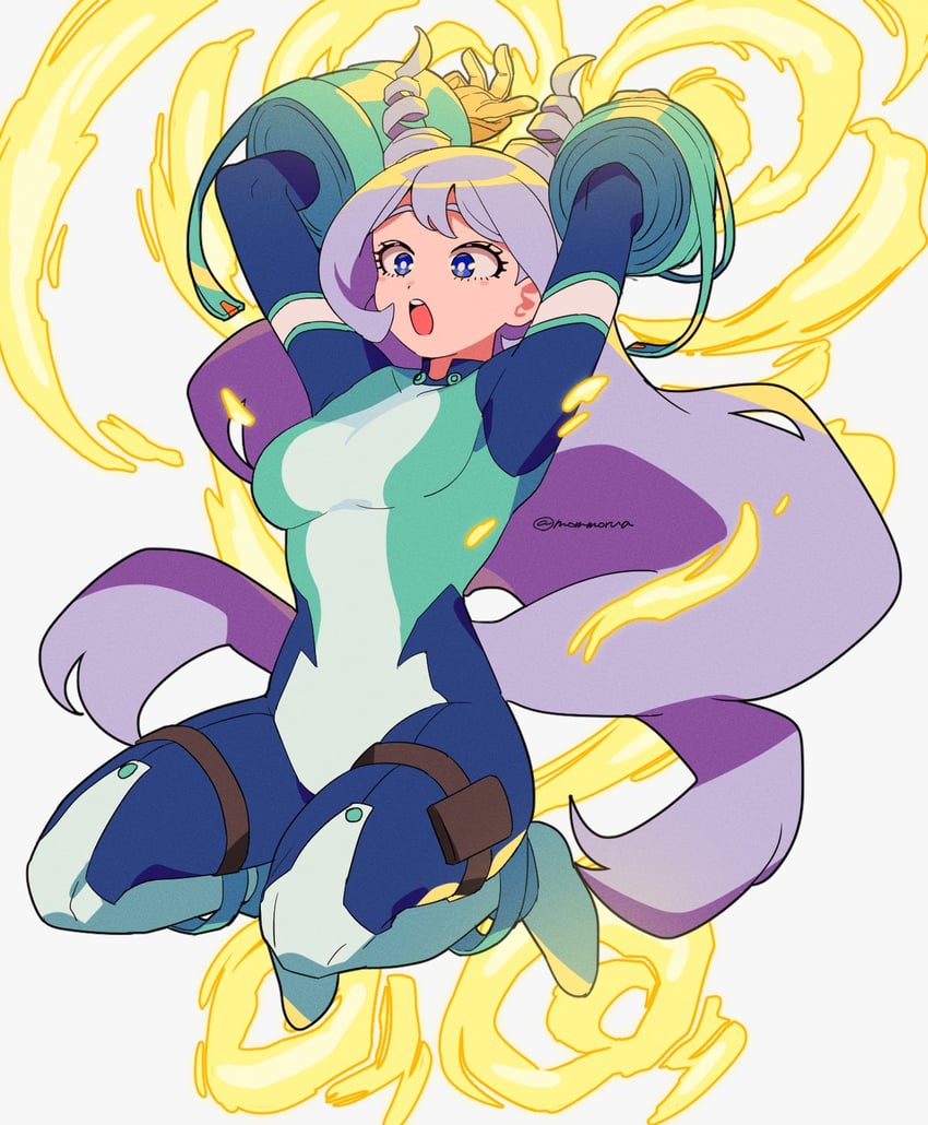 hado nejire (boku no hero academia) drawn by mommorua