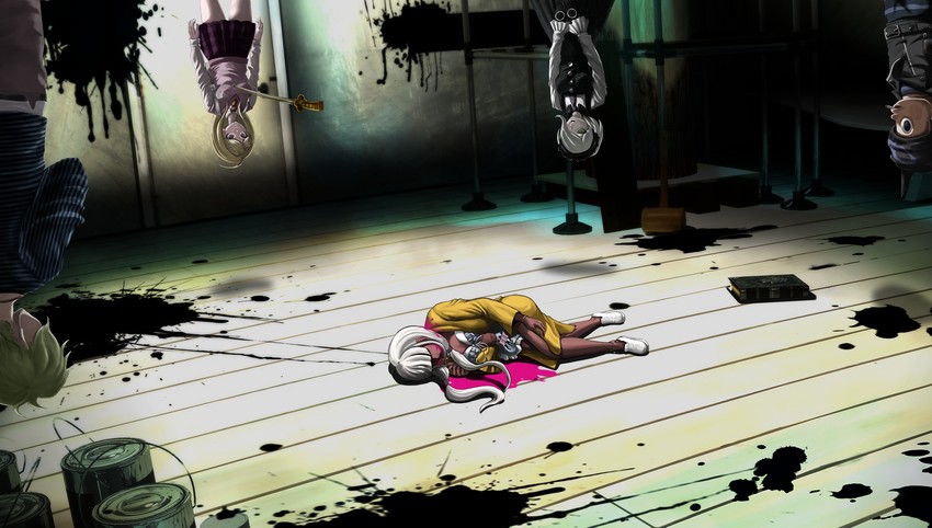 akamatsu kaede, amami rantaro, yonaga angie, tojo kirumi, and hoshi ryoma (danganronpa and 1 more)