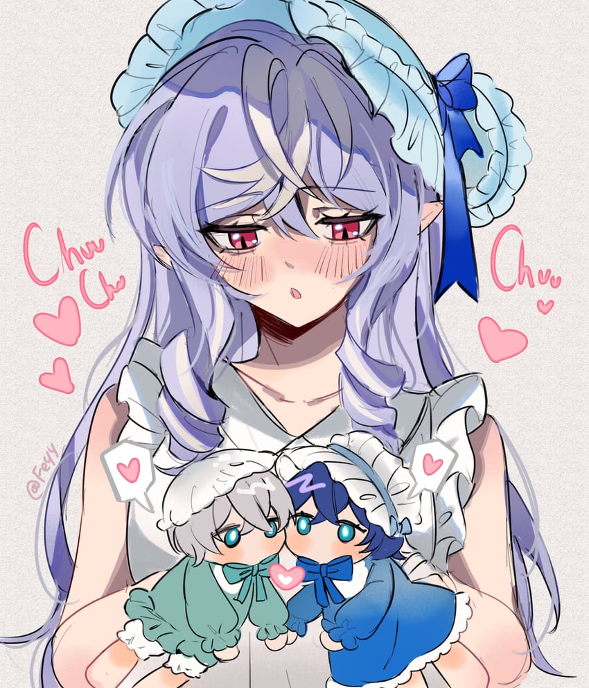 belle, wise, and vivian banshee (zenless zone zero) drawn by felichiii