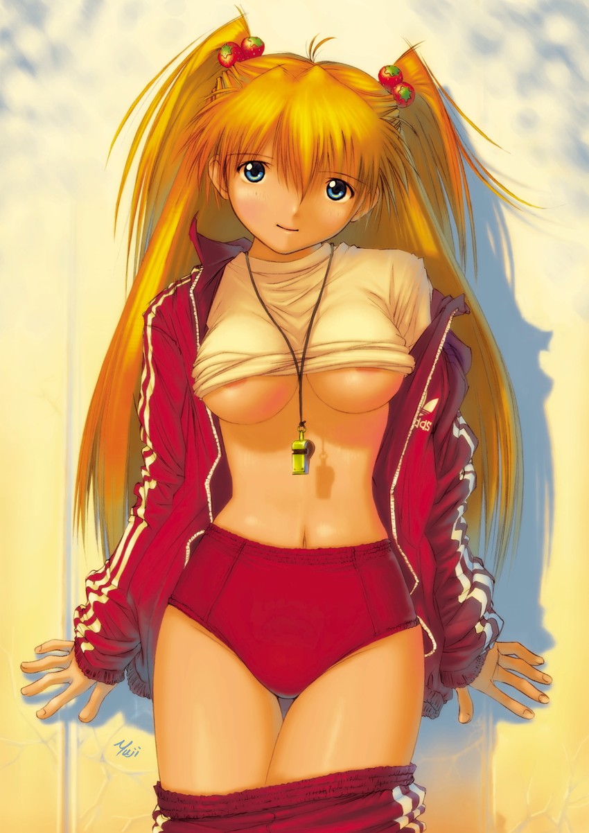 souryuu asuka langley (neon genesis evangelion) drawn by kobayashi_yuuji