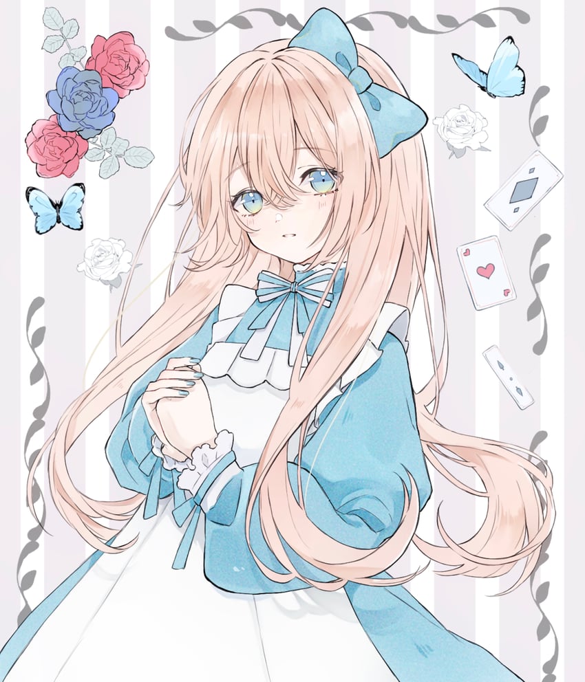 alice (alice's adventures in wonderland) drawn by yuni_0205