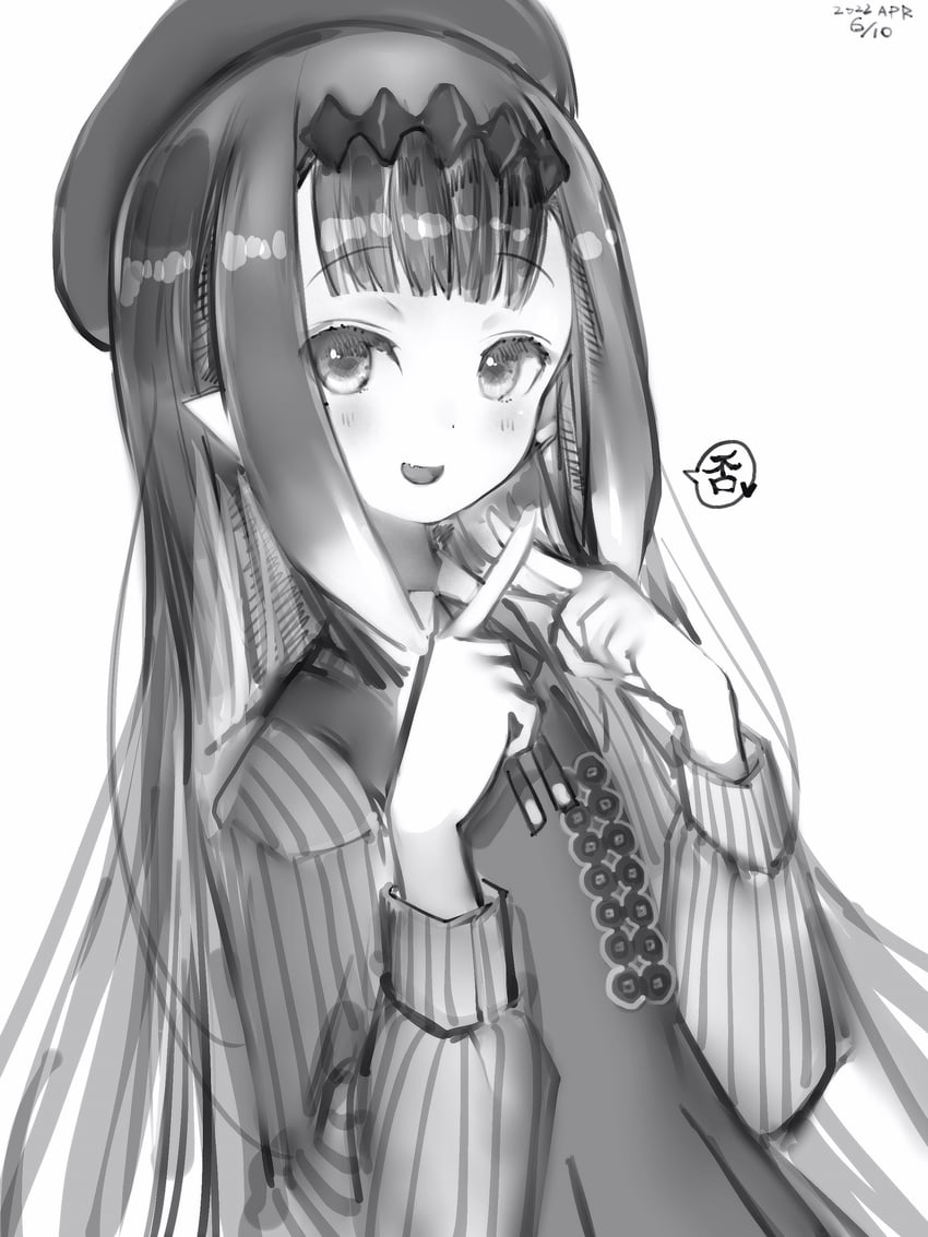 ninomae ina'nis (hololive and 1 more) drawn by nanashi_(nlo)