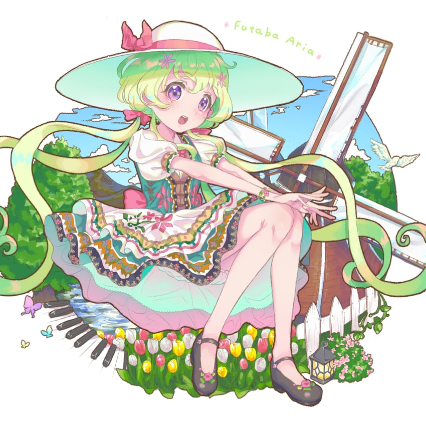 futaba aria (aikatsu! and 1 more) drawn by zeroarchive00