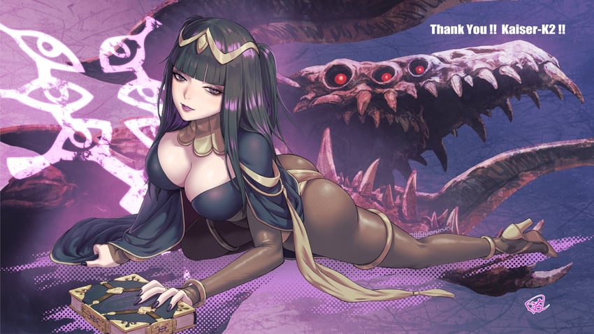 tharja and grima (fire emblem and 1 more) drawn by fujii_eishun