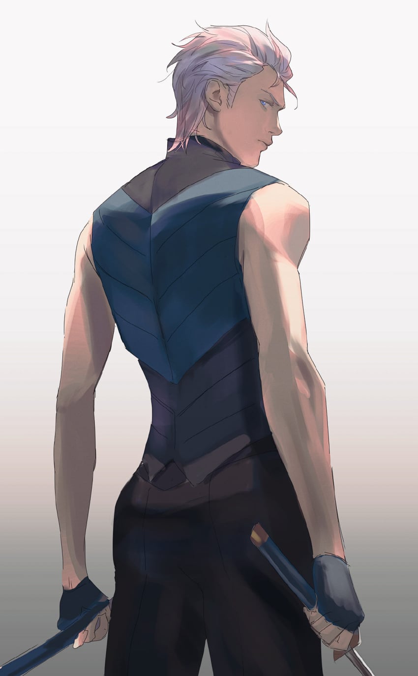 vergil (devil may cry and 1 more) drawn by ykim01989882