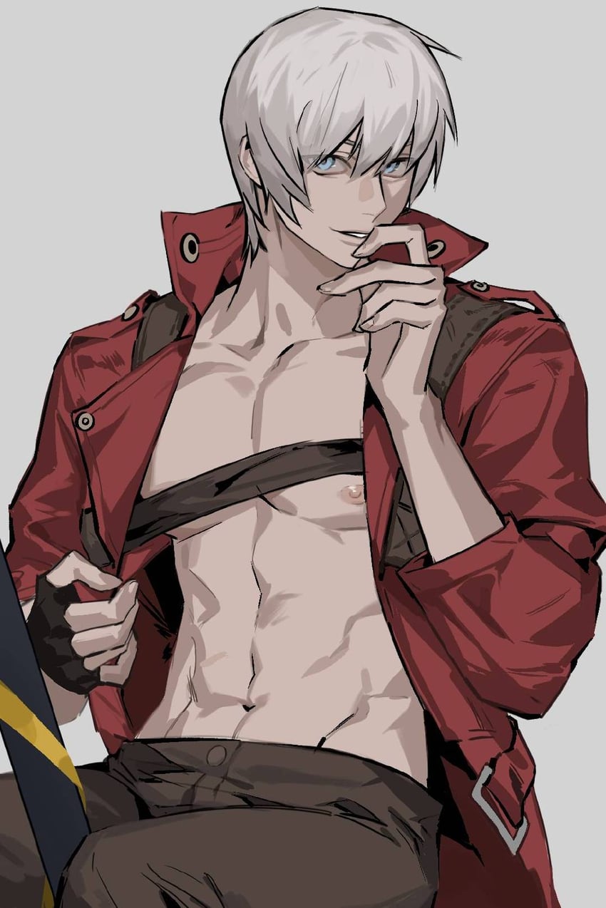 dante (devil may cry and 1 more) drawn by kids21992223