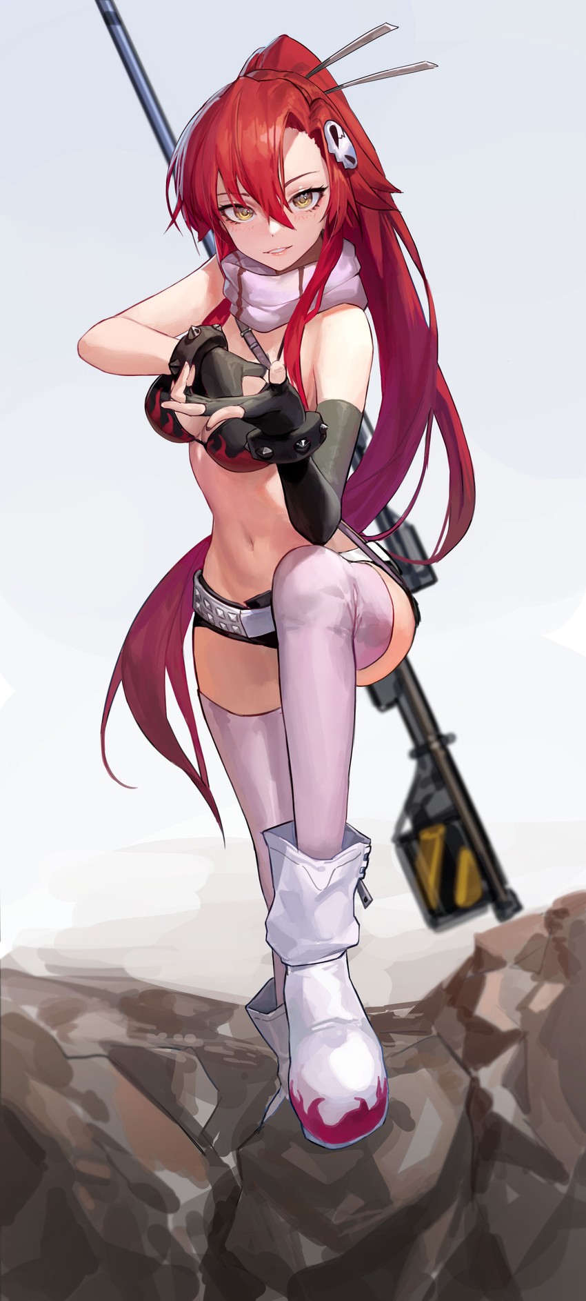 yoko littner (tengen toppa gurren lagann) drawn by mac_star
