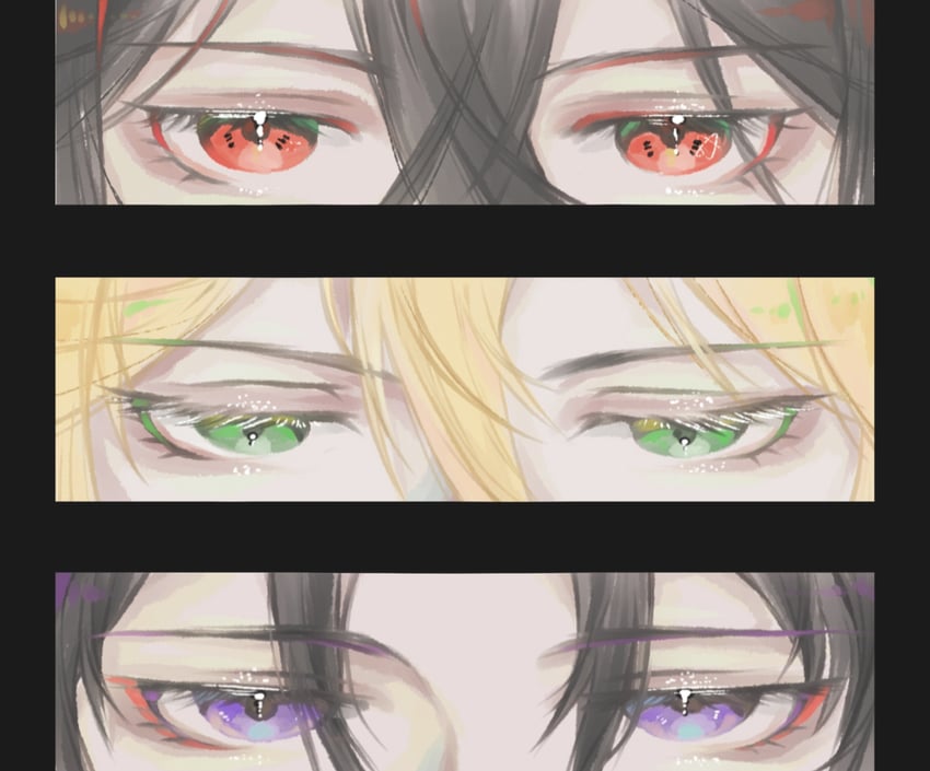 jack vessalius, oswald baskerville, and lacie baskerville (pandora hearts)