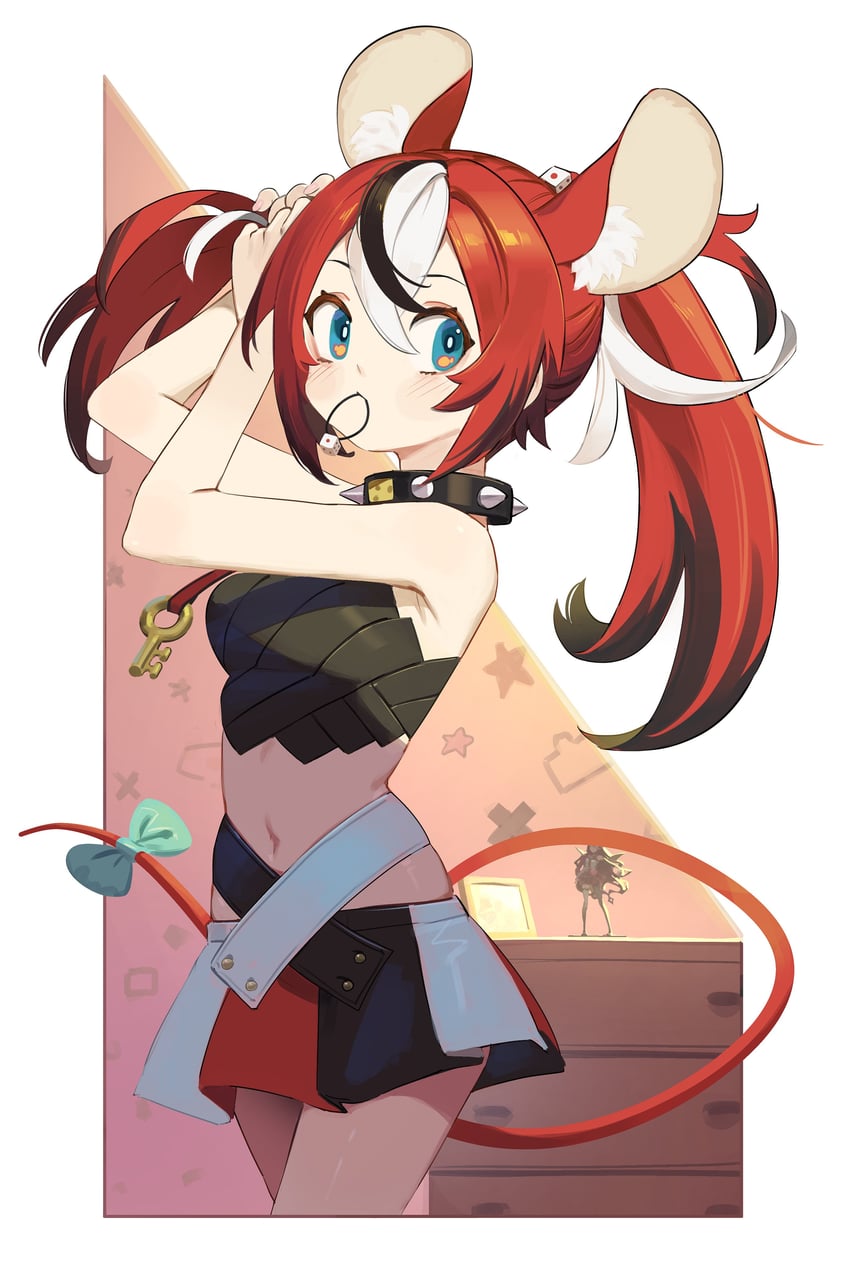 hakos baelz and irys (hololive and 1 more) drawn by tostantan