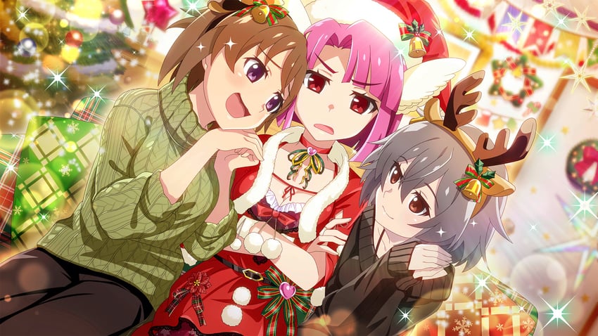 kimiyoshi kazuho, akasaka miyuki, and tamurahime no mikoto (higurashi no naku koro ni and 1 more) drawn by chreest