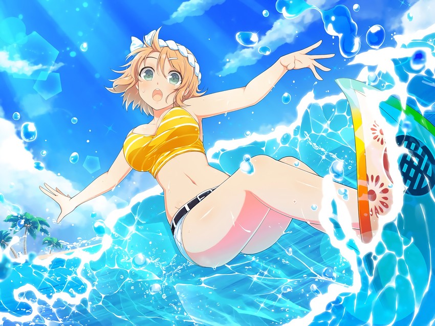 hanabi (senran kagura and 1 more) drawn by yaegashi_nan