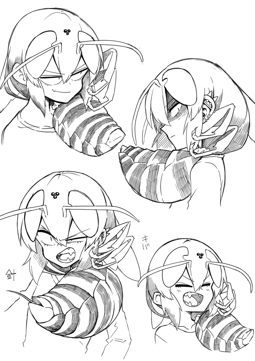 hornet suzuki (original and 1 more) drawn by evolvingmonkey