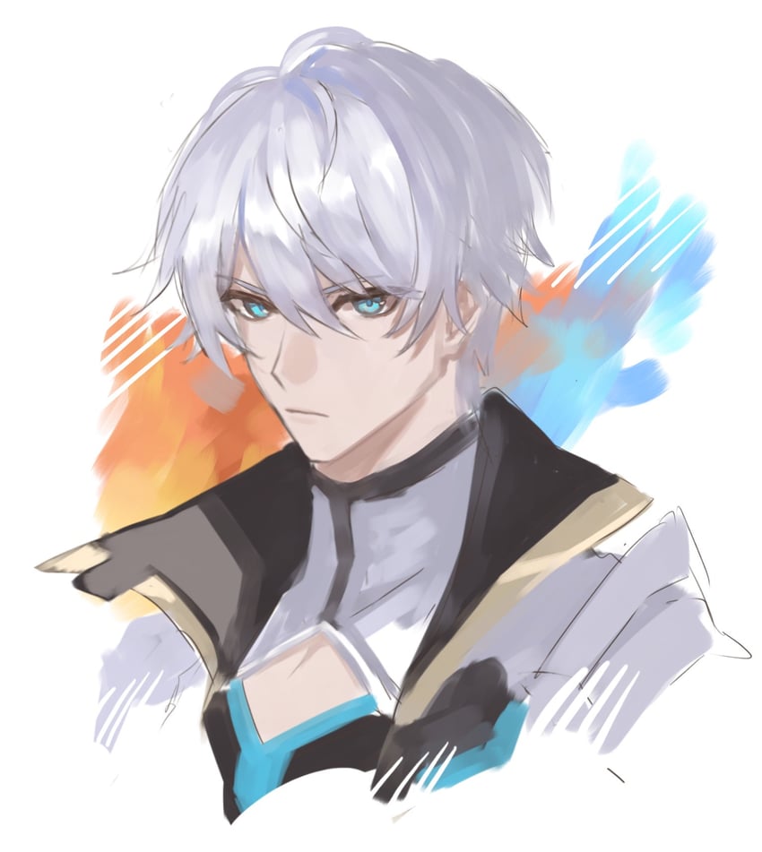 kevin kaslana (honkai and 1 more) drawn by tanemaki_monaka