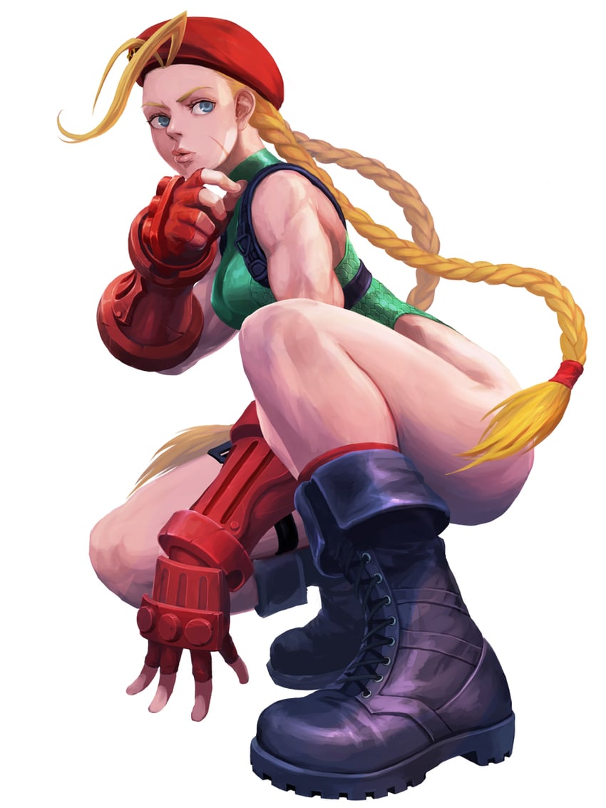 cammy white (street fighter and 1 more) drawn by karee