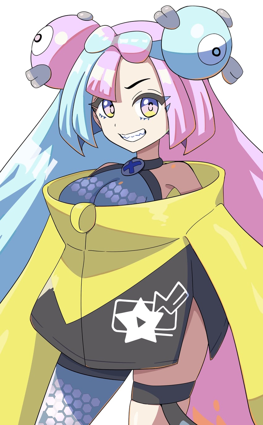 iono and magnemite (pokemon and 1 more) drawn by maho_(corotonton5150)