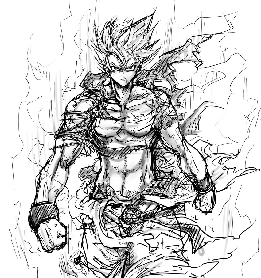 trunks (dragon ball and 1 more) drawn by ledjoker07