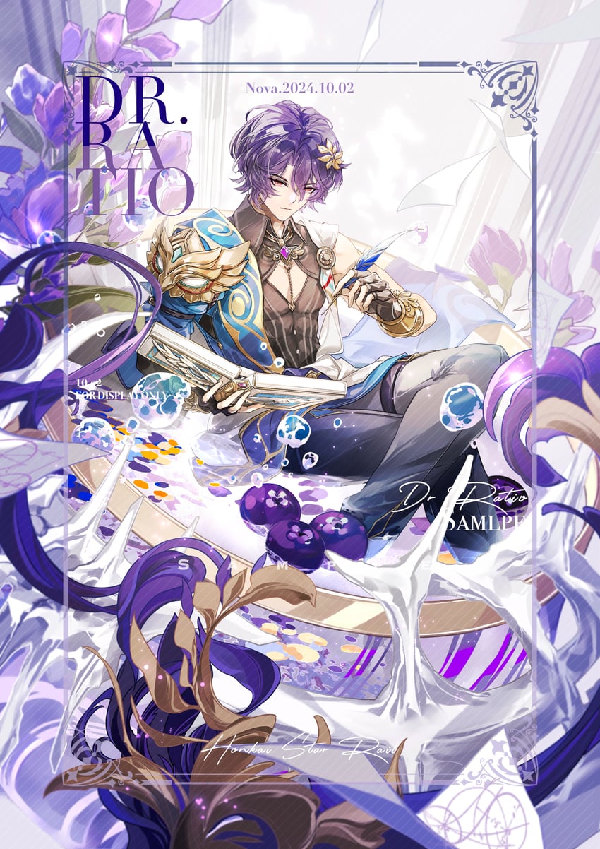 dr. ratio (honkai and 1 more) drawn by nnnnnova