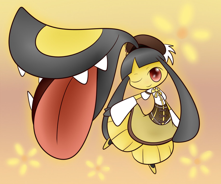 tomoe mami and mawile (pokemon and 2 more) drawn by daisukebeisu