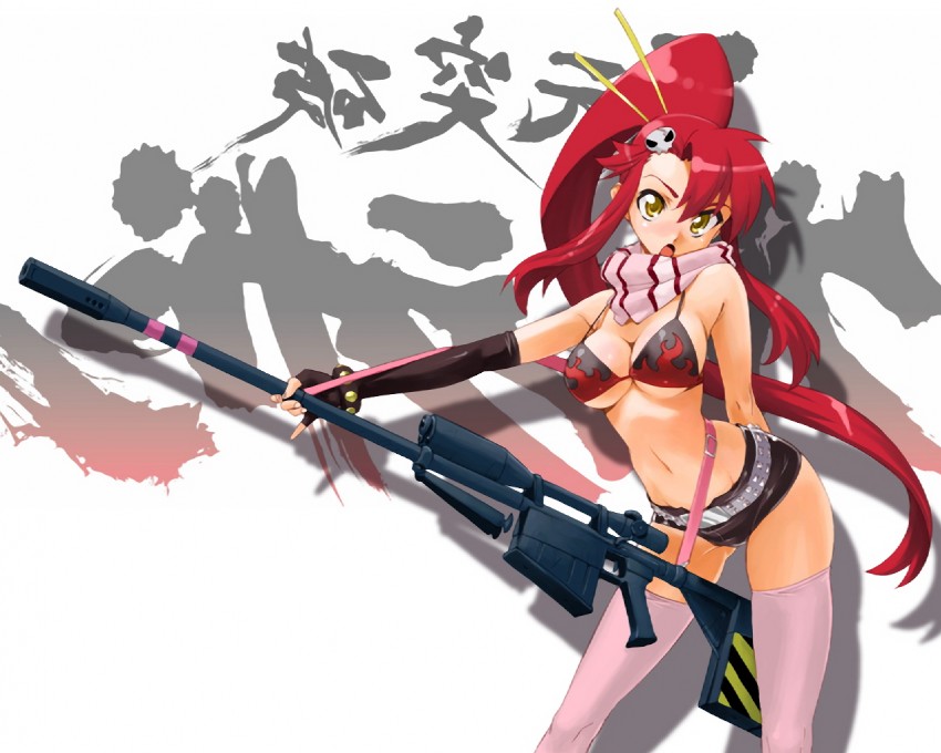 yoko littner (tengen toppa gurren lagann) drawn by mori_kotarou