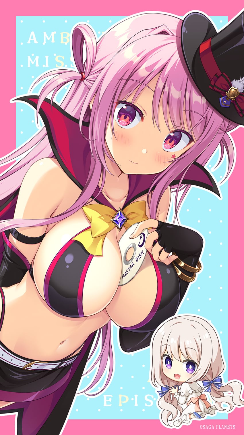 arise kaguya and arise atena (ambitious mission) drawn by moribe_(rabumanyo) and picpicgram