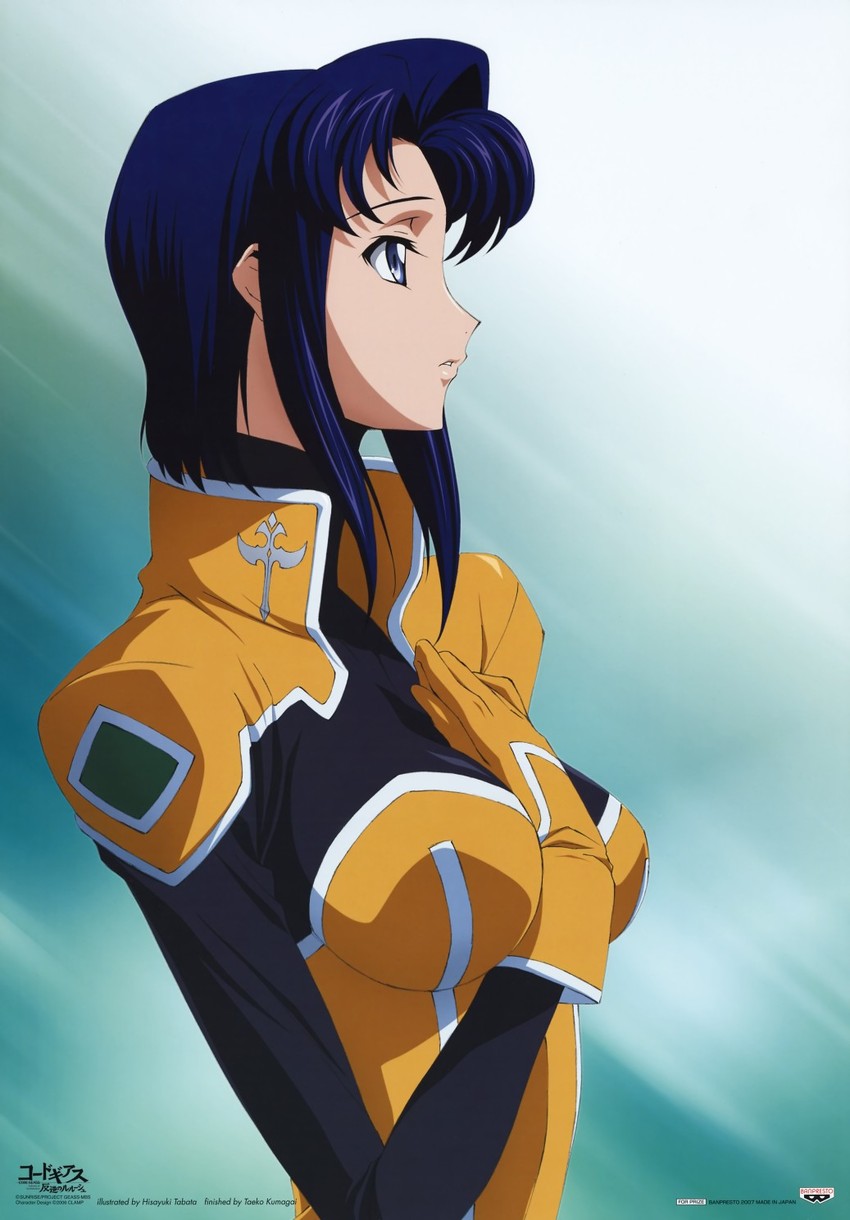 cecile croomy (code geass) drawn by kumagai_taeko and tabata_hisayuki
