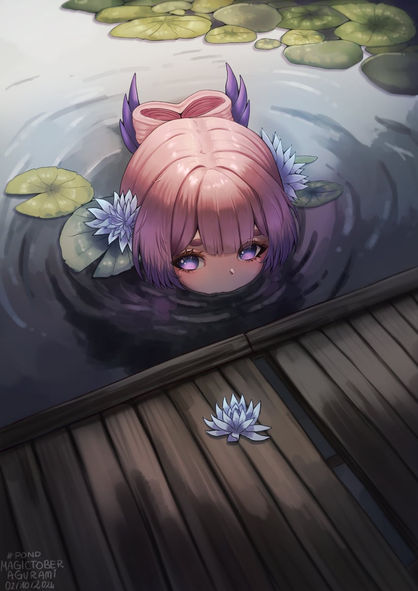 sangonomiya kokomi (genshin impact) drawn by agurami