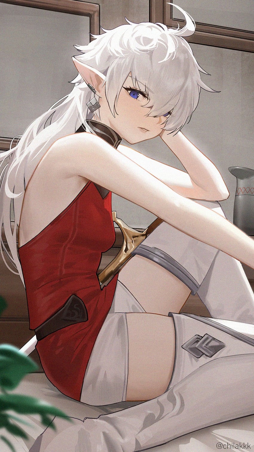 alisaie leveilleur (final fantasy and 1 more) drawn by chilakkk