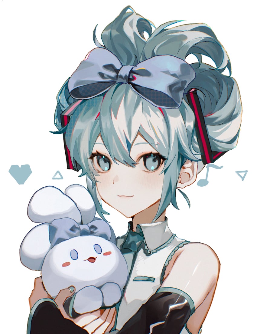 hatsune miku, cinnamoroll, and cinnamiku (vocaloid and 2 more) drawn by iwai_ku_tsuki