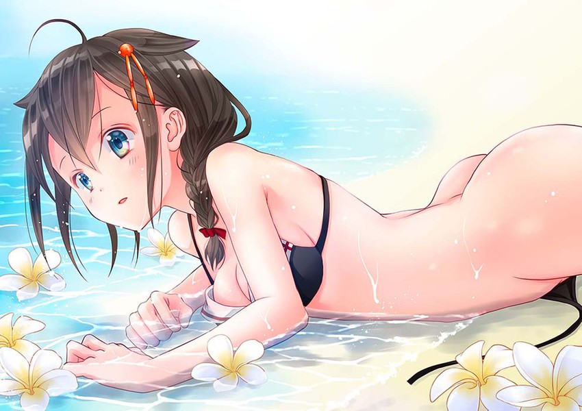 shigure and shigure kai ni (kantai collection) drawn by ishida_mia