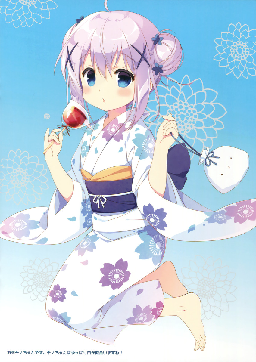 kafuu chino and tippy (gochuumon wa usagi desu ka?) drawn by santa_matsuri