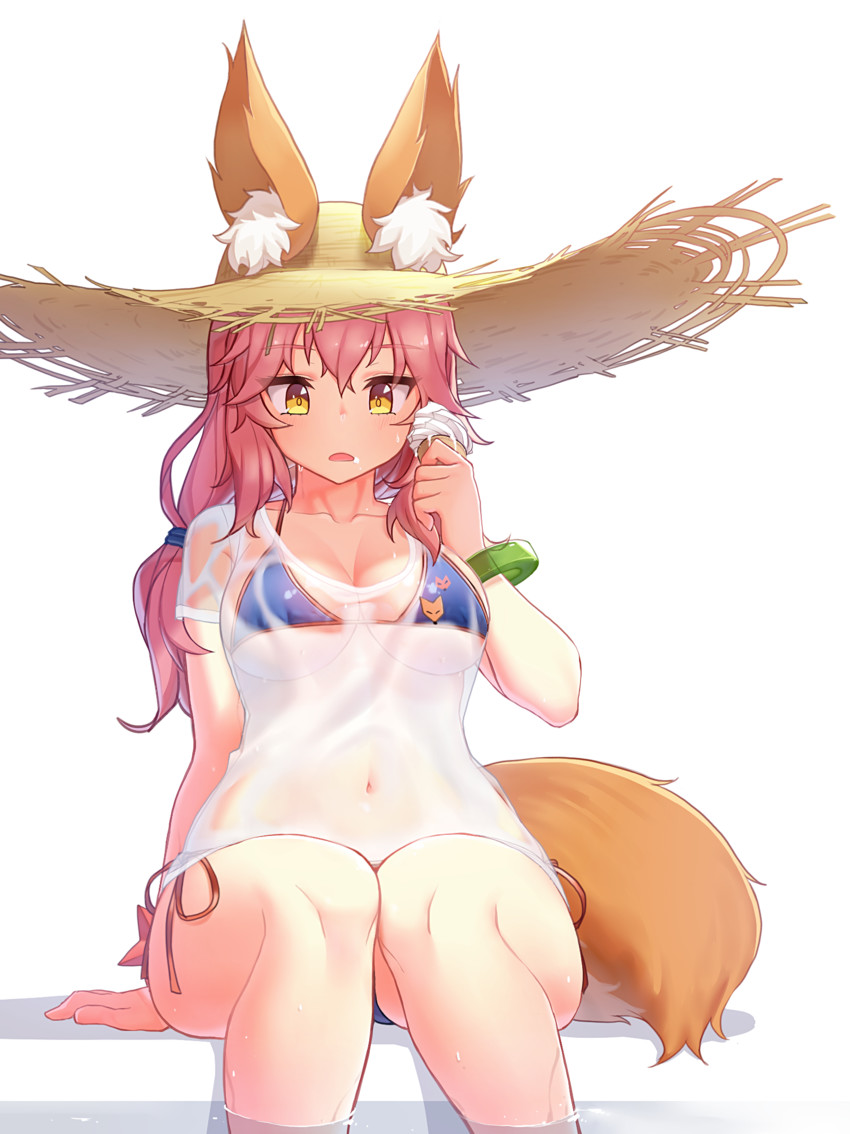 tamamo and tamamo no mae (fate and 1 more) drawn by narynn