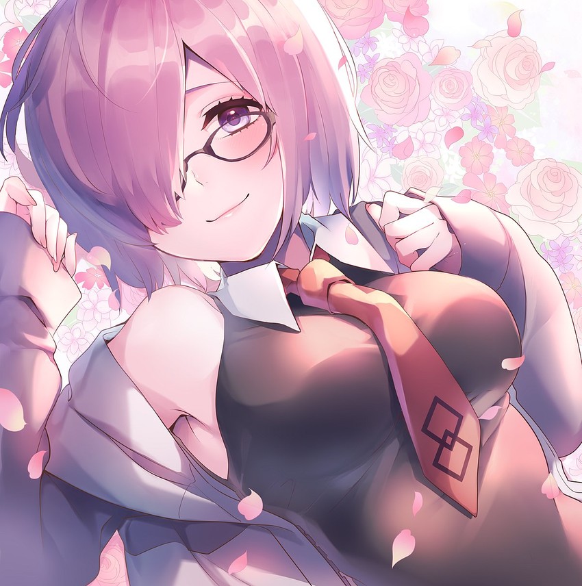 mash kyrielight (fate and 1 more) drawn by neko-san_(dim.dream)