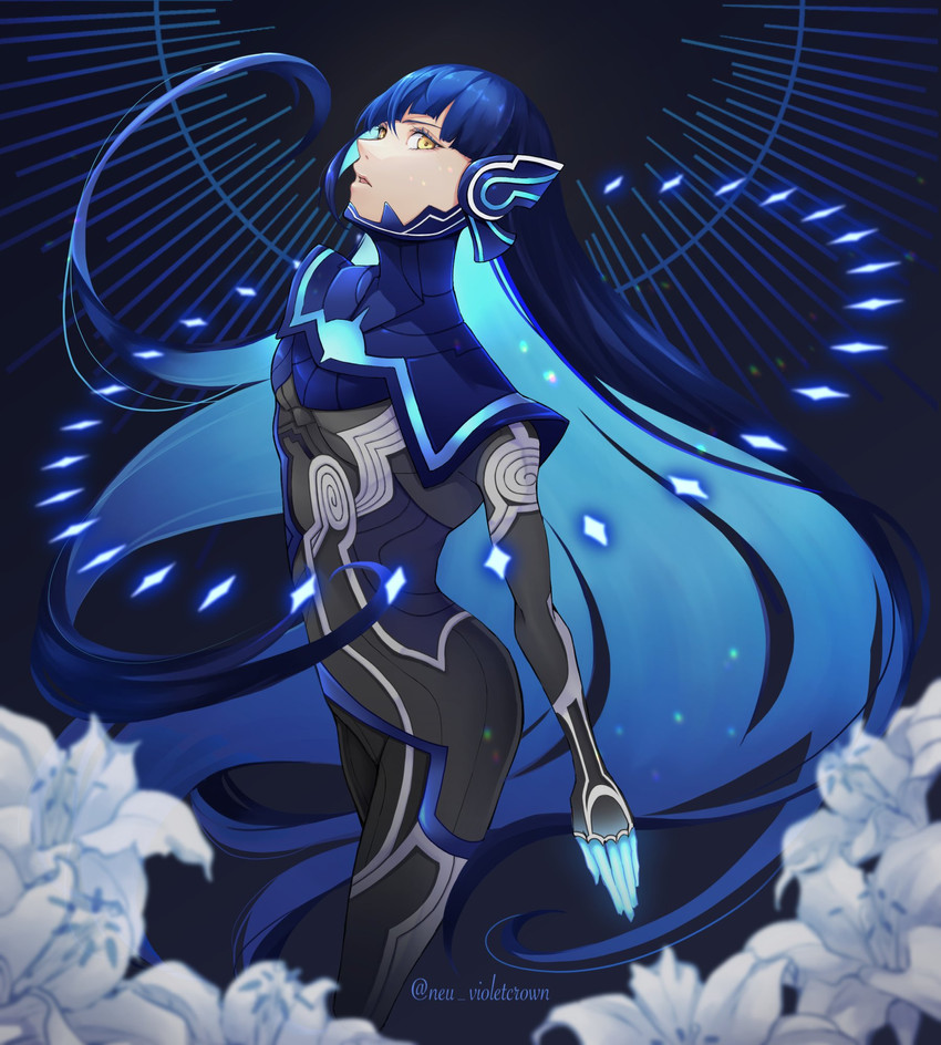 protagonist (shin megami tensei and 1 more) drawn by dq11neu