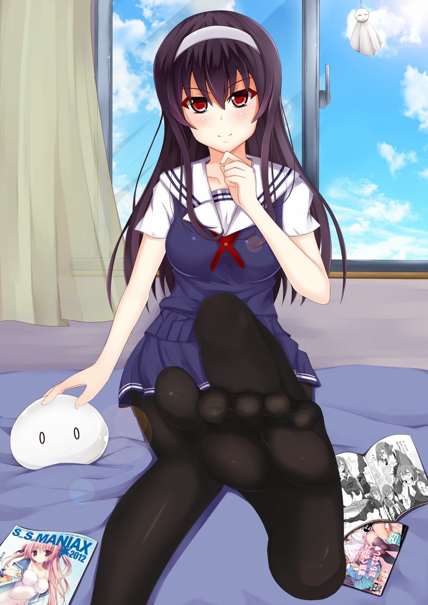 kasumigaoka utaha (saenai heroine no sodatekata) drawn by otono_fei
