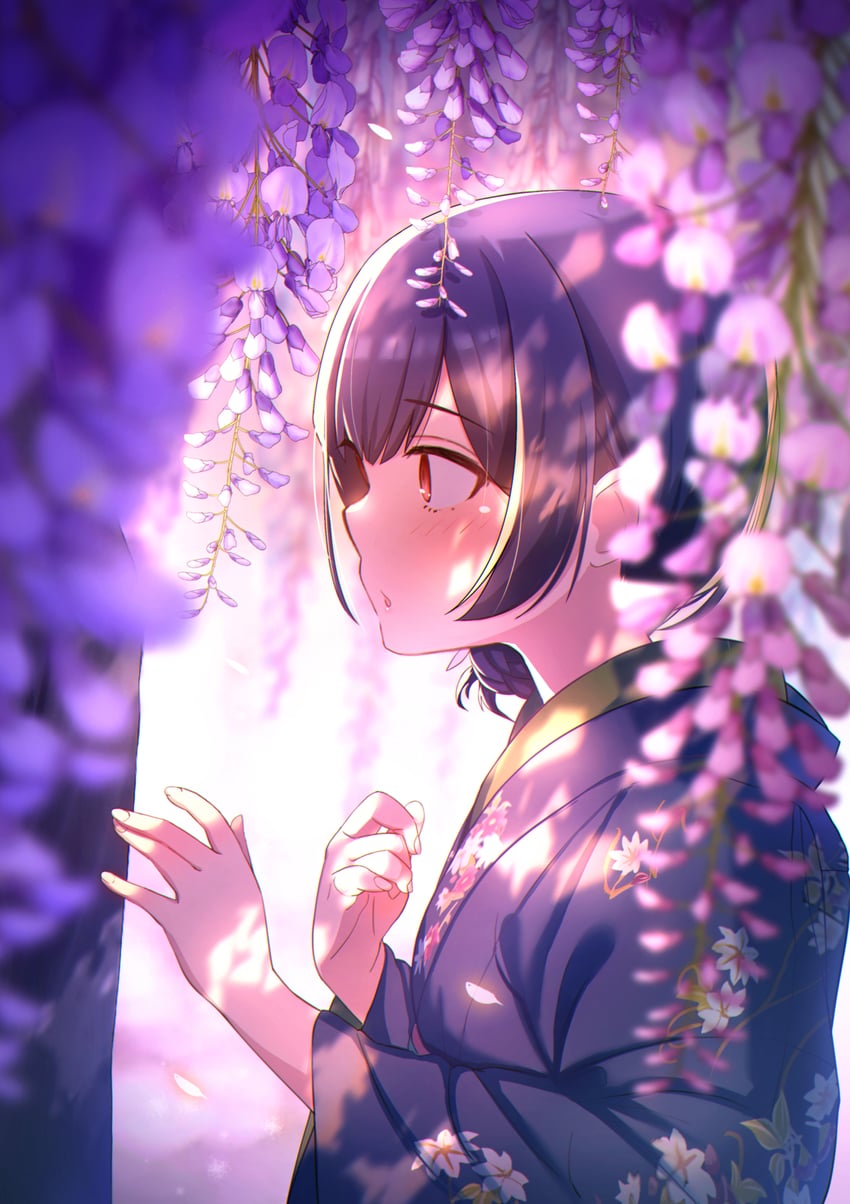 morino rinze (idolmaster and 1 more) drawn by niwachichi_(maekawasan)