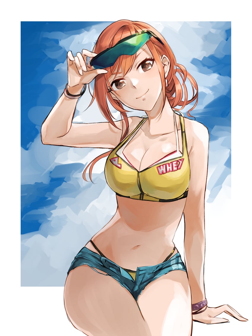 arisugawa natsuha (idolmaster and 1 more) drawn by hakohako-does