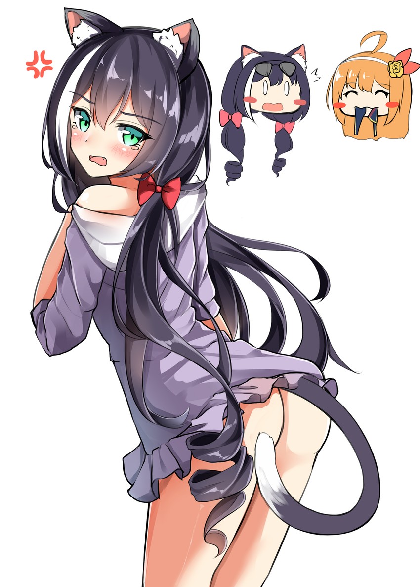 karyl and pecorine (princess connect!) drawn by moyoron