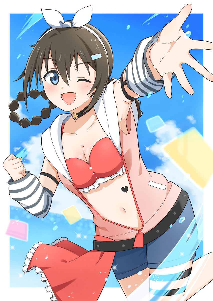 osaka shizuku (love live! and 2 more) drawn by daimanzoku!