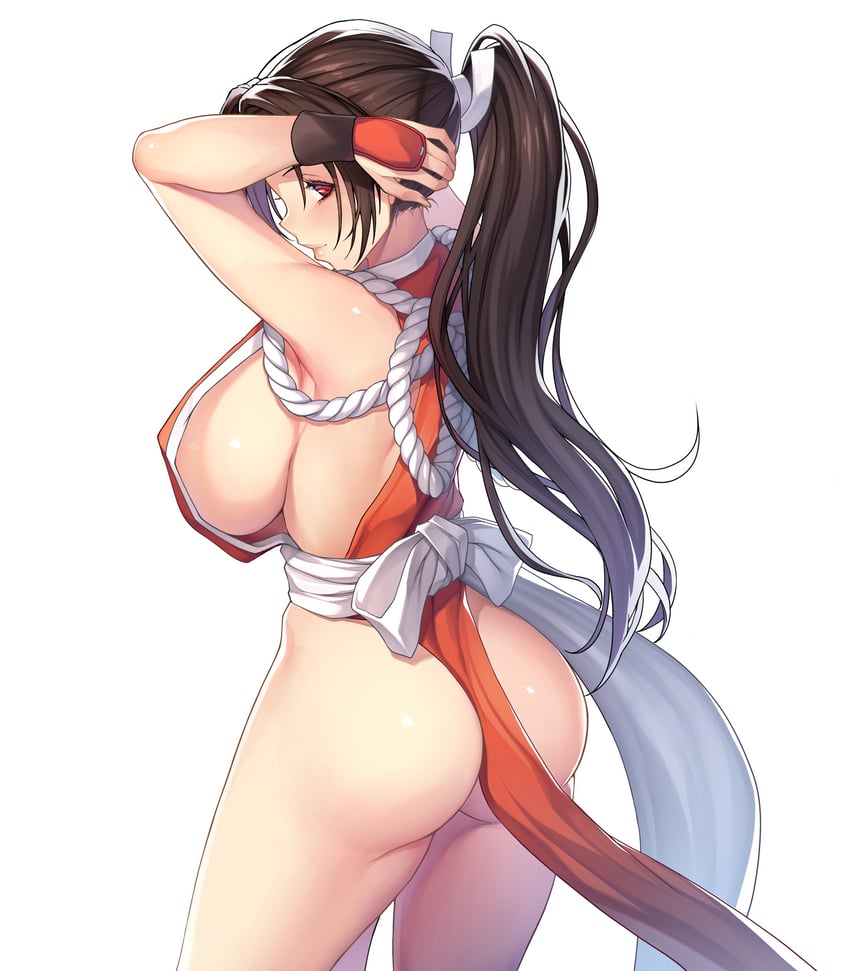 shiranui mai (street fighter and 4 more) drawn by asa_(xametaler)