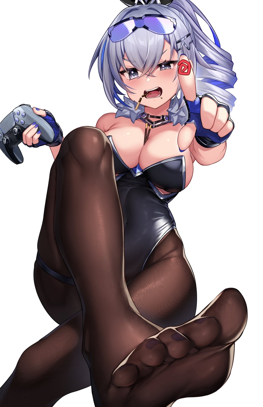 silver wolf (honkai and 1 more) drawn by gendo0032