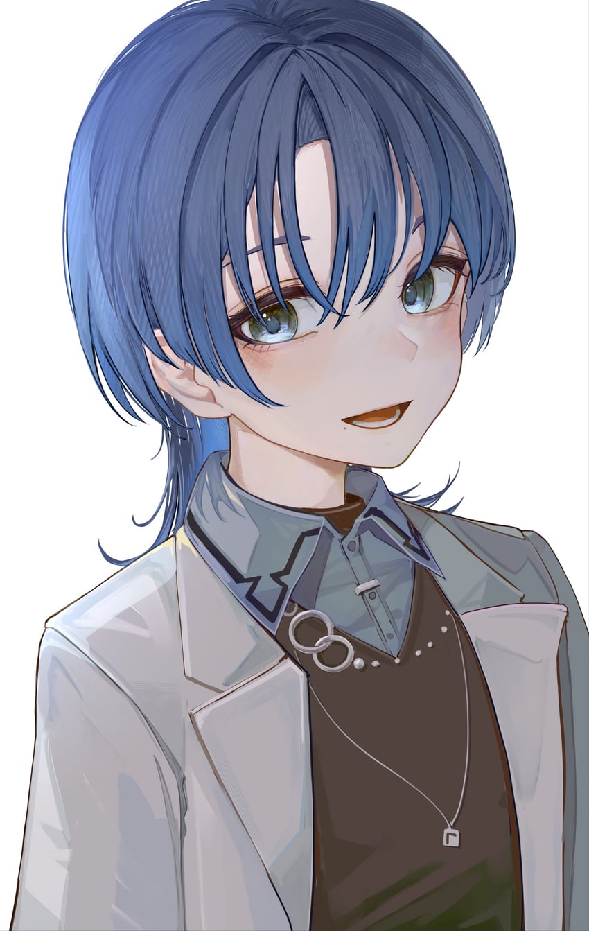 hiodoshi ao (hololive and 1 more) drawn by asaikeu
