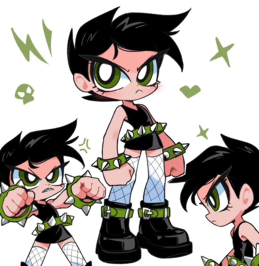 brute (powerpuff girls and 1 more) drawn by kim_crab
