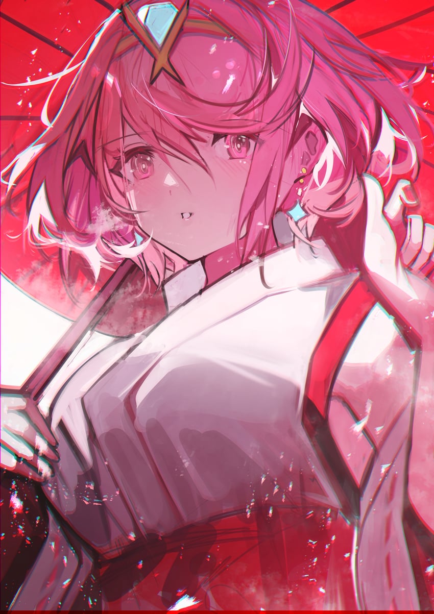 pyra (xenoblade chronicles and 1 more) drawn by tarbo_(exxxpiation)