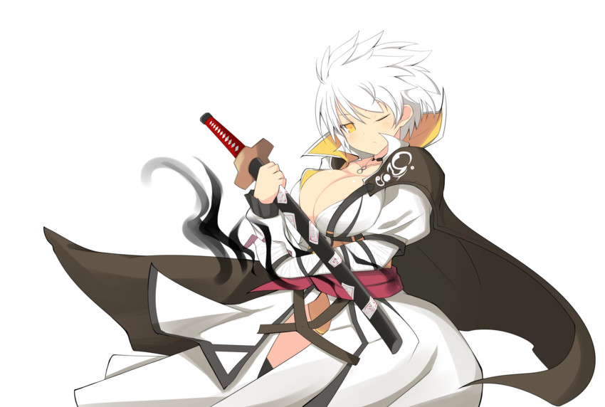 miyabi (senran kagura and 1 more) drawn by tenpesuto